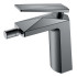 Смеситель для биде Boheme Venturo 376-SGM, Shine Gun Metall