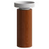 Раковина накладная Corian 400*130 Amani Grigio + Пьедестал для раковины Corian 300*720 Red Wood