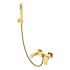 Смеситель для ванны с душем Boheme Qubic Matt Gold, 473-MG