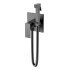 Гигиенический душ Boheme Qubic Matt Gun Metal, 477-GM