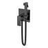 Гигиенический душ Boheme Qubic Shinny Gun Metal, 477-SGM
