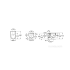 Чаша Roca Meridian подвесная rimless 34624L000