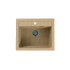 Мойка ALVEUS GRANITAL ATROX 30 BEIGE - G55 590 X 500 1X в комплекте с сифоном 1132823,