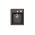 Мойка ALVEUS GRANITAL ATROX 10 CARBON - G91 400 X 500 1X в комплекте с сифоном 1132823