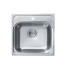 Мойка BASIC 140 SAT-90 465 X 465 в комплекте с сифоном 1130550,