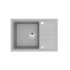 Мойка ALVEUS GRANITAL INTERMEZZO 40 G81 CONCRETE 680x480x200 в комплекте с сифоном 1117292