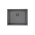 Мойка KOMBINO 50 MONARCH ANTRACITE SAT-90 542X442X195 F/S в компл. с выпуском без сифона,