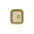 Мойка VARIANT MONARCH 40 GOLD 340X400X185 в компл. с выпуском без сифона,
