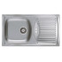 Мойка BASIC 150 LEI-90 NEW 780X435 в комплекте с сифоном 1130543,