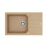 Мойка ALVEUS GRANITAL RECORD 40 G55 BEIGE 780 x 480 x 180 в комплекте с сифоном 1130548