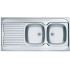 Мойка CLASSIC 100R NAT-60 1200X600 правая в комплекте с сифоном 1071240,