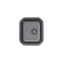 Мойка VARIANT MONARCH 40 ANTHRACITE 340X400X185 в компл. с выпуском без сифона,