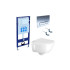 SET AQUATEK ДИВА 4в1 (рама AQUATEK Standard INS-0000012+ кркпеж KKI-0000002+клавиша KDI-0000023+унитаз ДИВА AQ2012-00 с тонким сиденьем soft-close