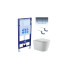 Set AQUATEK ВЕГА (рама AQUATEK Standard INS-0000012 с звукоиз.прокладкой+крепеж KKI-0000002+кнопкаKDI-0000010+унитаз ВЕГА AQ1905-00 с крышкой-сиденьем soft-close)