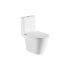 Унитаз-компакт напольный Aquatek БЕТТА безободковый с бачком AQ1363B-00 640*365*790, горизонтальный выпуск, тонкое сиденье, крепеж