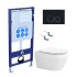 SET AQUATEK ЛЕЯ-020 4в1 (рама AQUATEK Standard INS-0000012+крепеж KKI-0000002+клавиша KDI-0000020+унитаз ЛЕЯ AQ1199-00 с тонким сиденьем soft-close)