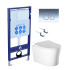 SET AQUATEK НИКА-018 4в1 (рама AQUATEK Standard INS-0000012+крепеж KKI-0000002+клавиша KDI-0000018+унитаз НИКА AQ2009-00 с тонким сиденьем soft-close)
