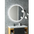 Зеркало с подсветкой ART&MAX Napoli AM-Nap-800-DS-F-White