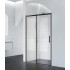 Душевая дверь BelBagno ACQUA-BF-1-150-C-NERO Душевая дверь BelBagno ACQUA-BF-1-150-C-NERO