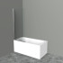 Душевая шторка на ванну BelBagno UNO-V-1-85/150-C-Cr Душевая шторка на ванну BelBagno UNO-V-1-85/150-C-Cr