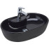Раковина beWash Bogen 88611106 60 см черная глянцевая