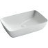 Умывальник чаша FORM накладная прямоугольная 590x400x145мм