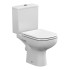 Унитаз-компакт Cersanit Colour Clean On 011 KO-COL011-3/5-COn-DL, горизонтальный выпуск, микролифт, 2 режима, без ободка