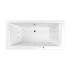 Ванна WHITECROSS Savia Duo 170x80 "ULTRA" (хром)