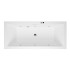 Ванна Excellent Heaven Slim 170x75 "SOFT" (хром)
