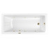 Ванна WHITECROSS Wave 160x70 "LINE NANO" (золото)