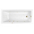 Ванна WHITECROSS Wave Slim 180x80 "ULTRA NANO" (золото)