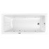 Ванна WHITECROSS Wave 150x70 "LINE NANO" (хром)