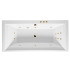 Ванна Excellent Crown Grand 190x90 "SMART" (золото)