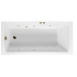 Ванна Excellent Aquaria 160x70 "SOFT" (бронза)
