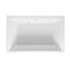 Ванна Excellent Crown Lux 190x120 "LINE" (белый)