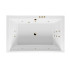 Ванна Excellent Crown Lux 190x120 "SMART" (бронза)