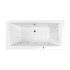 Ванна WHITECROSS Savia Duo 170x80 "ULTRA" (бронза)