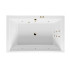 Ванна Excellent Crown Lux 190x120 "LINE" (бронза)