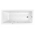 Ванна WHITECROSS Wave 160x70 "ULTRA NANO" (хром)