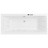 Ванна Excellent Pryzmat Slim 170x75 "SMART" (хром) Ванна Excellent Pryzmat Slim 170x75 "SMART" (хром)