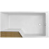 Акриловая ванна Jacob Delafon BAIN-DOUCHE NEO 180 x 90 x 38 см E6D004R