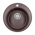 Мойка кварцевая GELEGEN, PM404800-CO, кофе, D475 мм, Paulmark