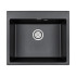 Мойка кварцевая KANTE, PM106052-BL, черный, 600х520 мм, Paulmark