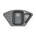 Мойка кварцевая WIESE, PM529050-DG, графит, 890х490, Paulmark Мойка кварцевая WIESE, PM529050-DG, графит, 890х490, Paulmark