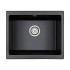 Мойка кварцевая GERA, PM205546-BL, черный, 555х460, подст. мон. Paulmark