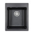 Мойка кварцевая LEER, PM104249-BL, черный , 415х490 мм, Paulmark