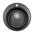 Мойка кварцевая GELEGEN, PM404800-BL, черный, D475 мм, Paulmark