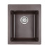 Мойка кварцевая LEER, PM104249-CO, кофе, 415х490 мм, Paulmark