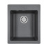 Мойка кварцевая LEER, PM104249-DG, графит, 415х490 мм, Paulmark