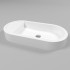 Умывальник WHITECROSS Malachite E 70x35 (белый глянец) иск. камень Умывальник WHITECROSS Malachite E 70x35 (белый глянец) иск. камень